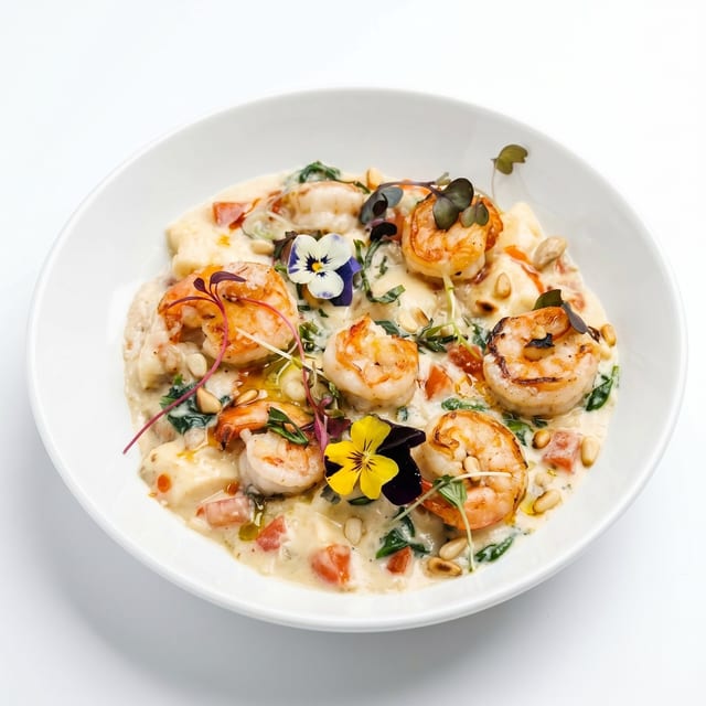 Shrimp Ricotta Gnocchi.
