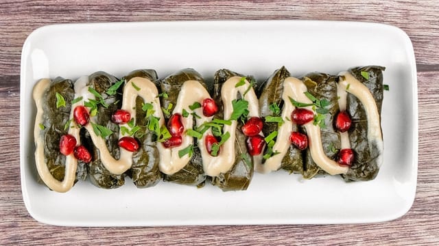 Dolmades.