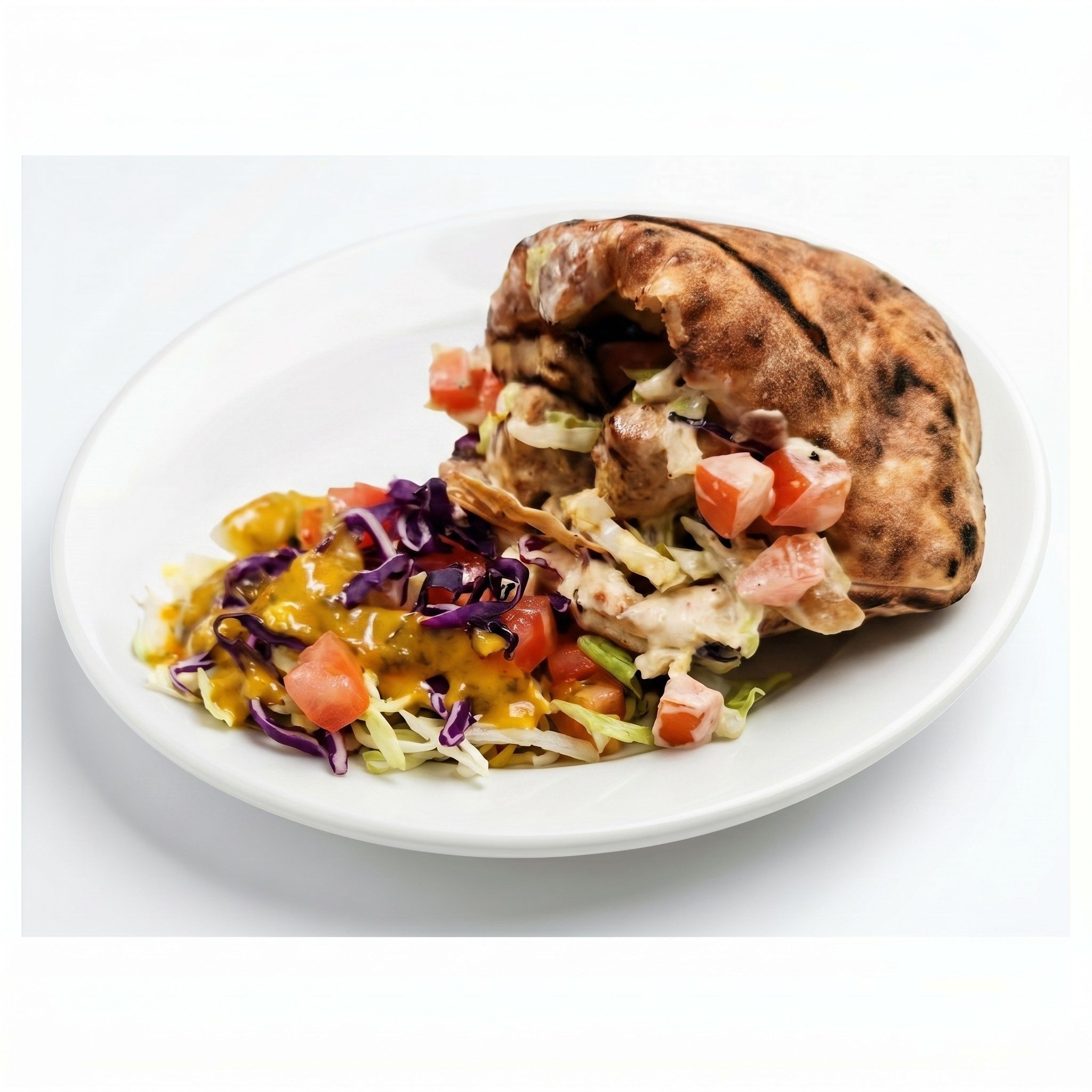 Chicken Shawarma Pita.