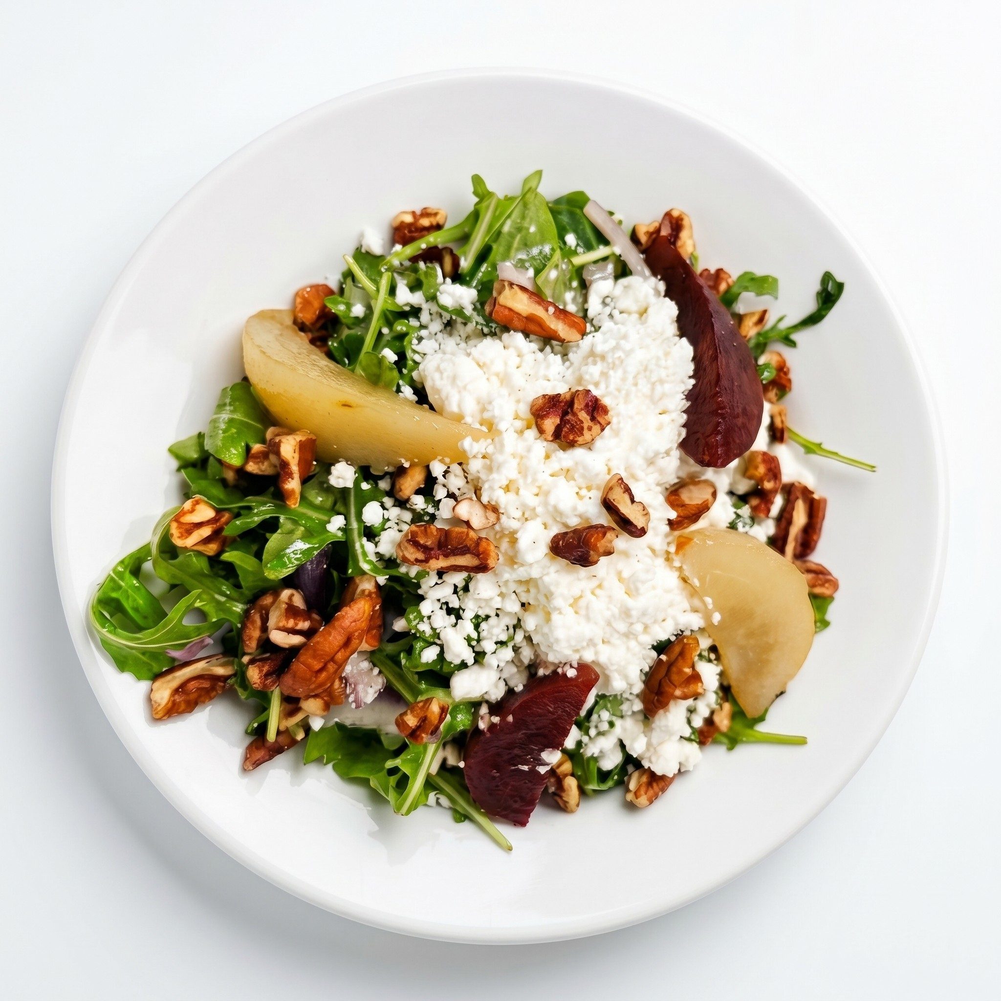 Poached Pear Salad.