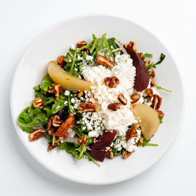 Poached Pear Salad.