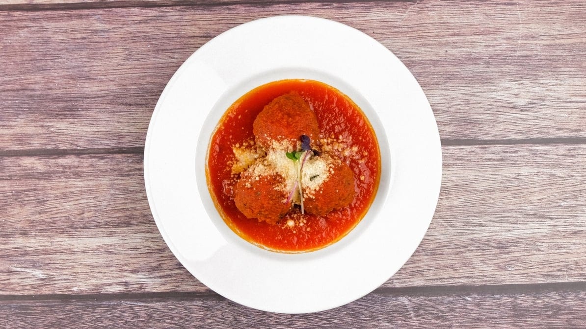 Homemade Meatballs.