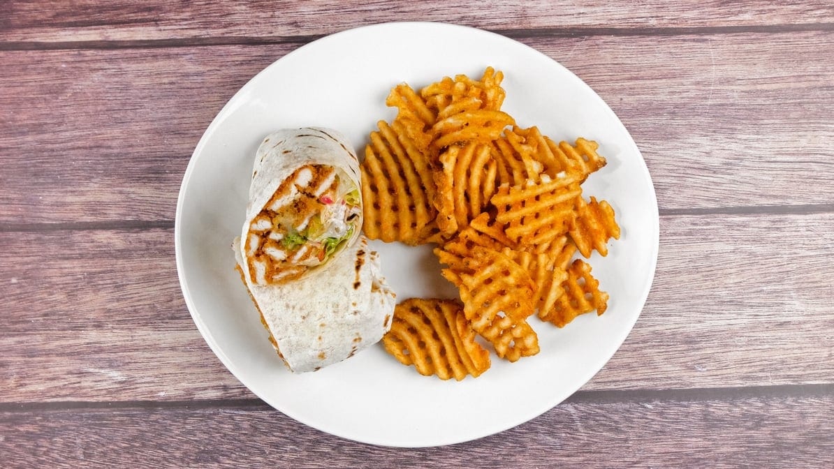 Crispy Chicken Wrap.