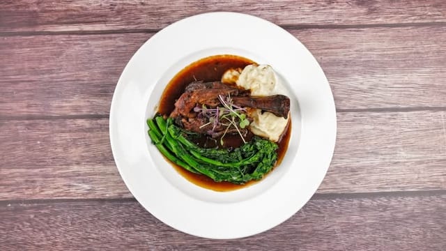 Rosemary Lamb Shank.