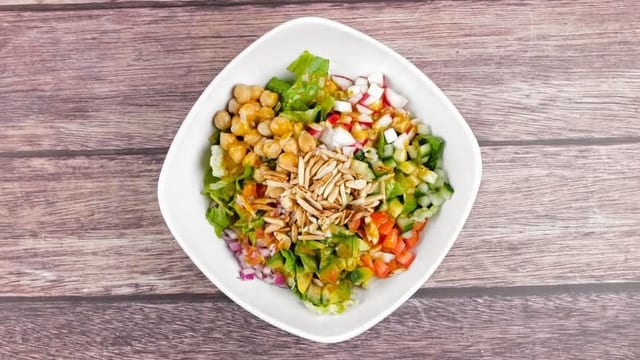 Bella's Salad Tray.