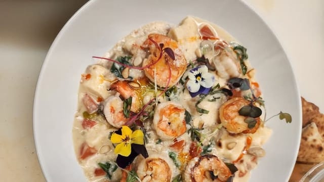 Shrimp Ricotta Gnocchi Tray.